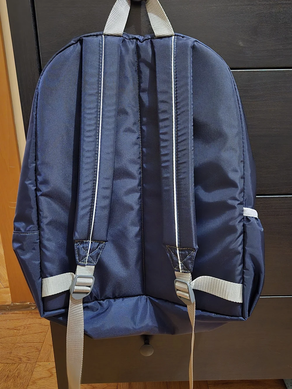L.L. Bean Navy Backpack with Gray Accents With Matching Lunch Bag